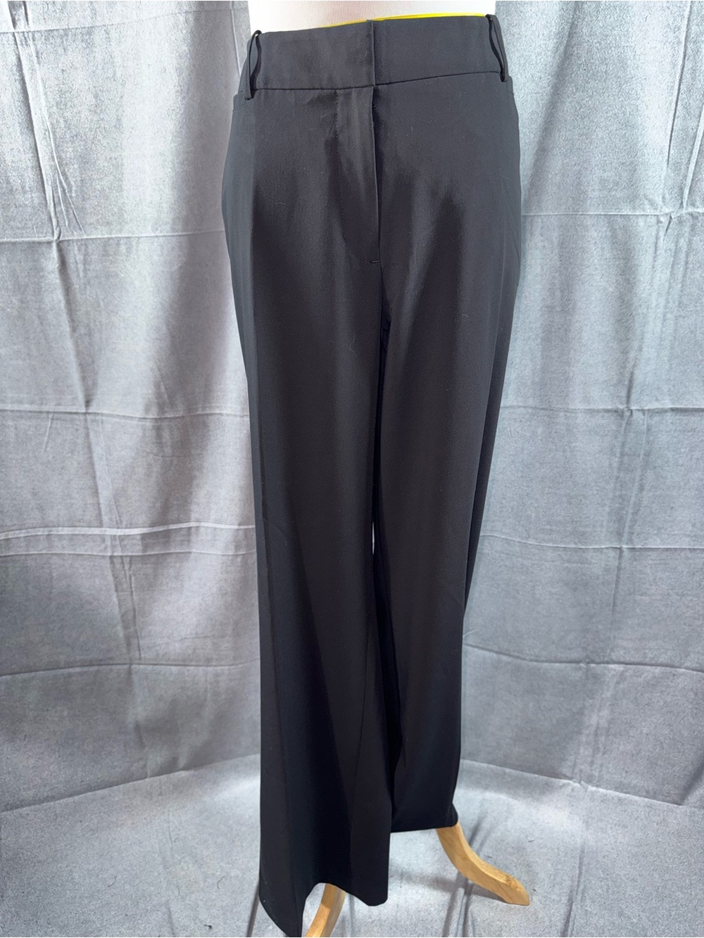 3141-Worthington Black Men's Dress Pants - Straight Leg